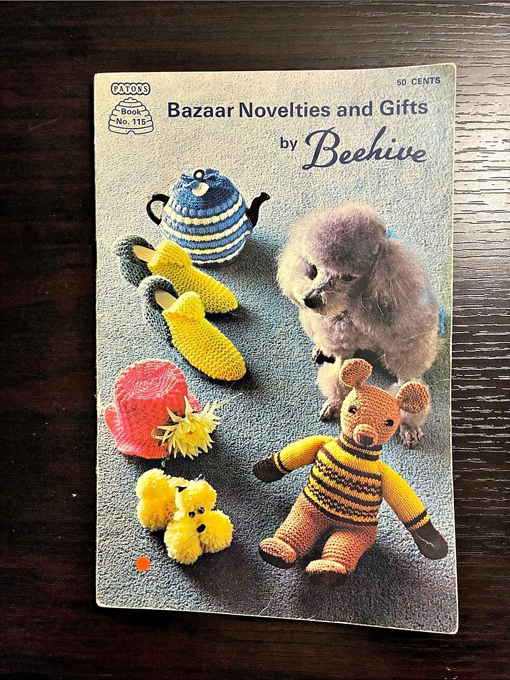 Patons Bazaar Novelties and Gifts by Beehive Book No. 115 Vintage Pattern